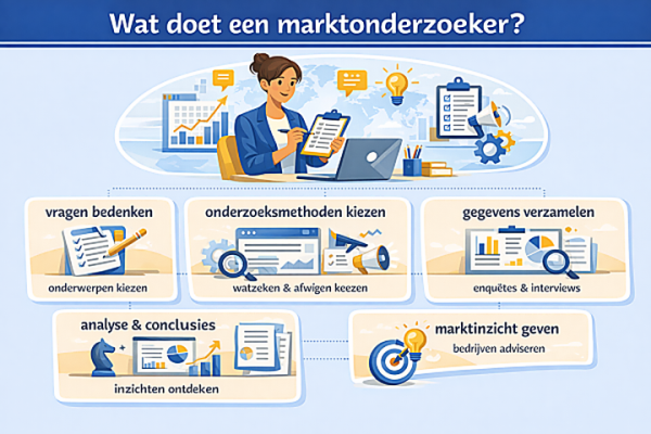 Wat doet een marktonderzoeker